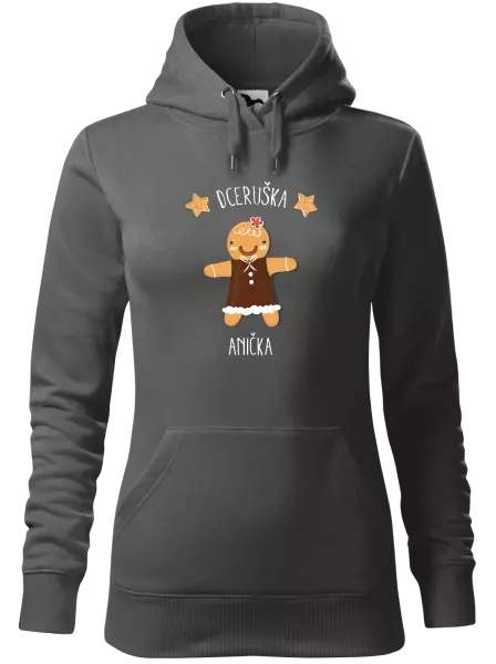 Dámská vánoční mikina Perníček dceruška