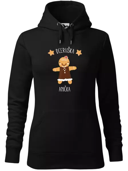 Dámská vánoční mikina Perníček dceruška