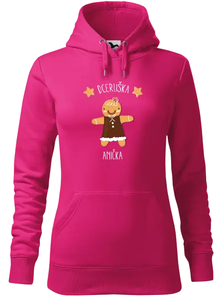 Dámská vánoční mikina Perníček dceruška