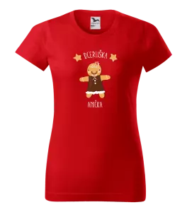 Dámské tričko Malfini Basic Perníček dceruška