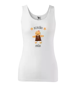 Dámské vánoční tílko Perníček dceruška