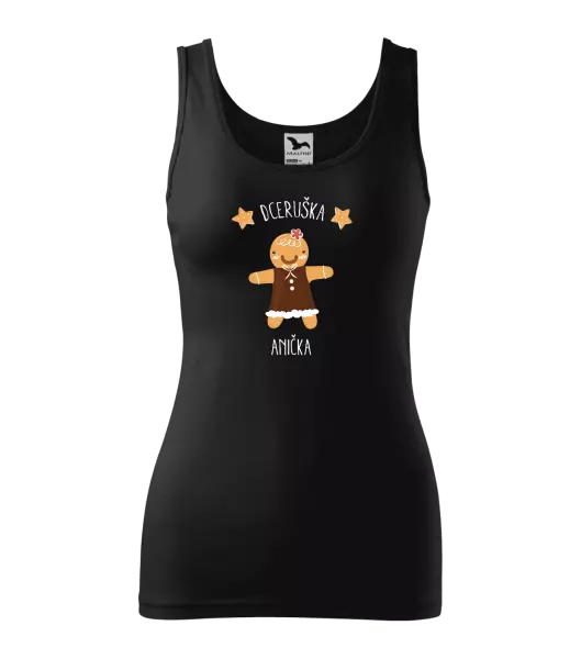 Dámské vánoční tílko Perníček dceruška