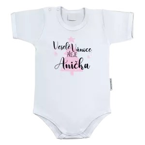 Dětské body Veselé Vánoce přeje - stromeček