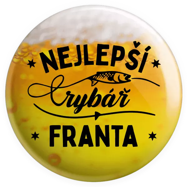 Placka Nejlepší rybář se jménem