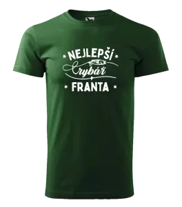 Pánské tričko Nejlepší rybář se jménem