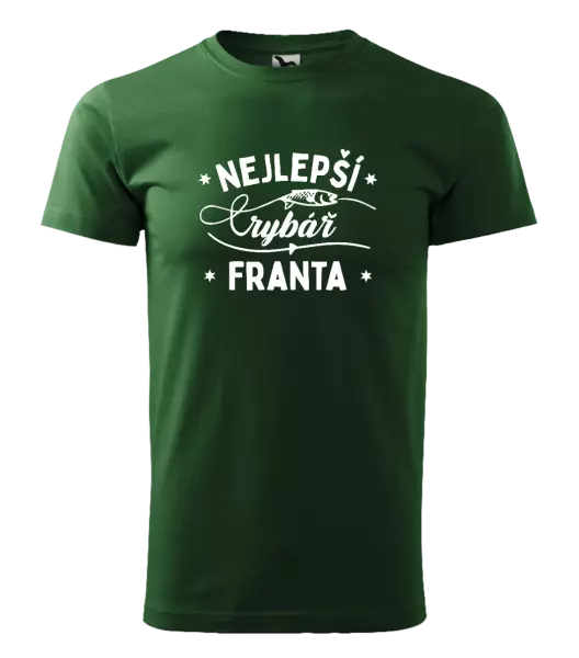 Pánské tričko Nejlepší rybář se jménem
