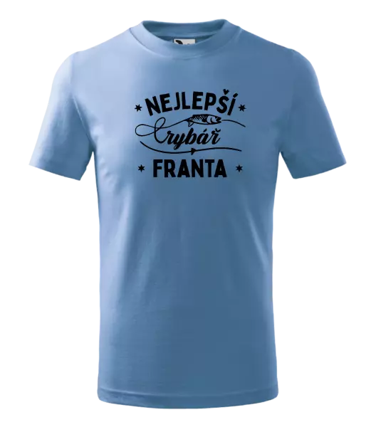Dětské tričko Nejlepší rybář se jménem