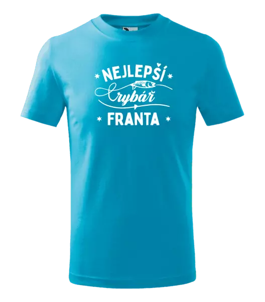 Dětské tričko Nejlepší rybář se jménem