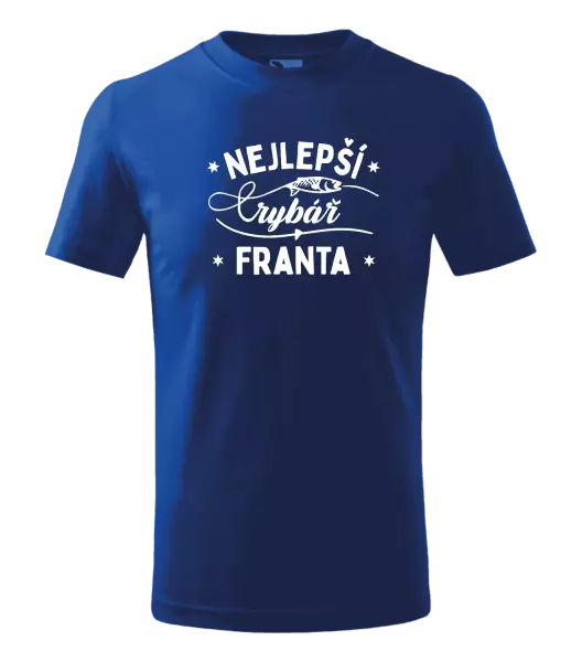 Dětské tričko Nejlepší rybář se jménem