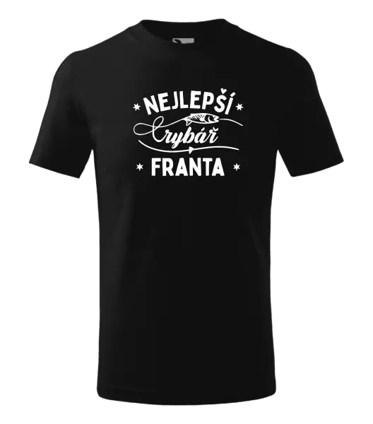 Dětské tričko Nejlepší rybář se jménem