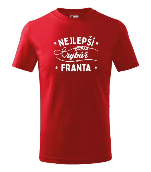 Dětské tričko Nejlepší rybář se jménem