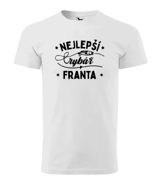 Pánské tričko Nejlepší rybář se jménem