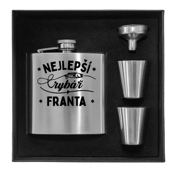 Placatka v krabičce Nejlepší rybář se jménem