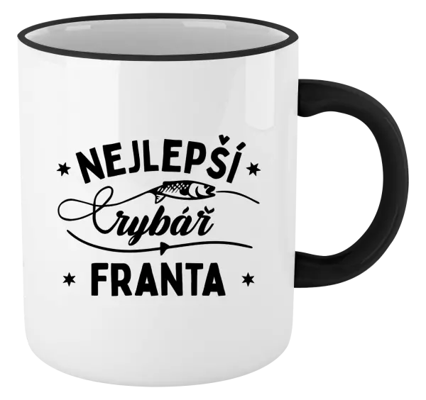 Hrnek Nejlepší rybář se jménem