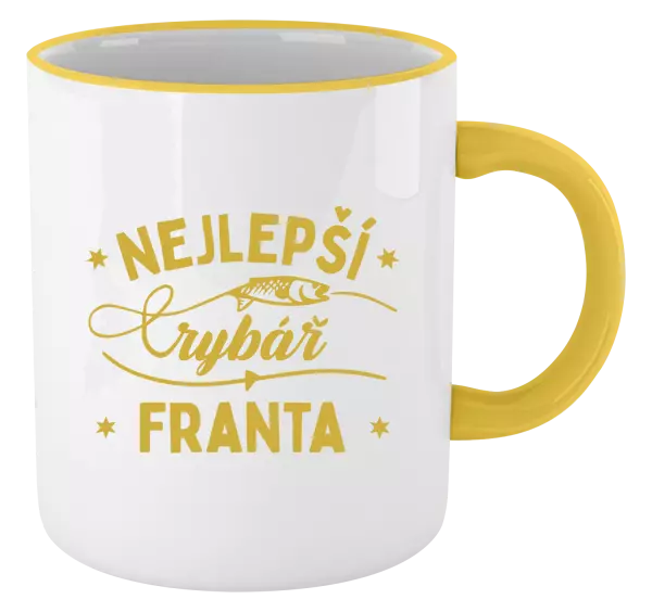 Hrnek Nejlepší rybář se jménem