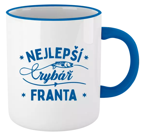 Hrnek Nejlepší rybář se jménem