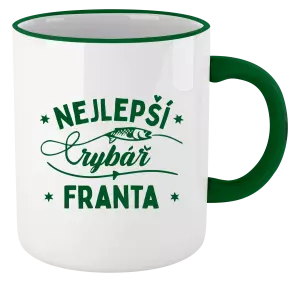 Hrnek Nejlepší rybář se jménem