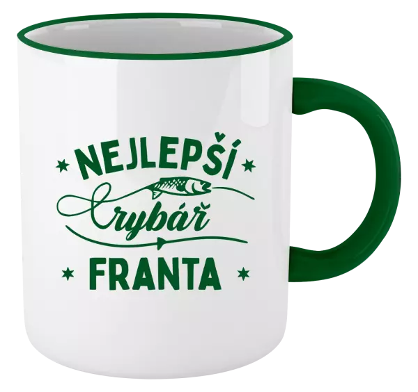 Hrnek Nejlepší rybář se jménem