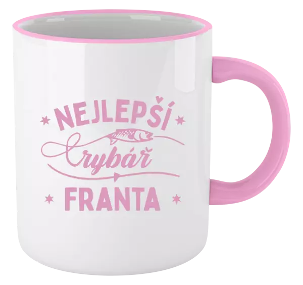 Hrnek Nejlepší rybář se jménem