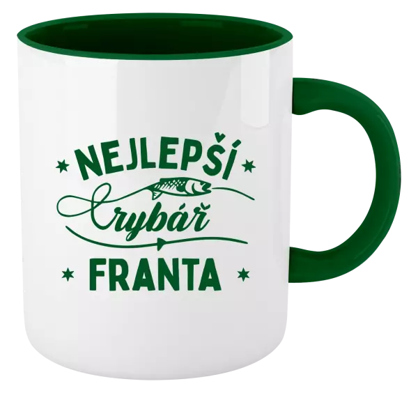 Hrnek Nejlepší rybář se jménem