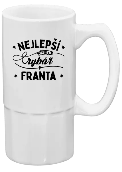 Půllitr Nejlepší rybář se jménem