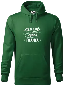 Pánská mikina Nejlepší rybář se jménem