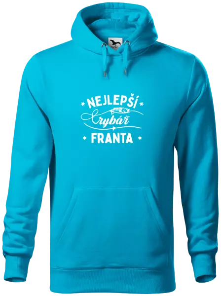 Pánská mikina Nejlepší rybář se jménem