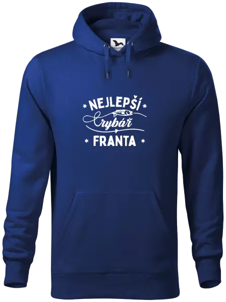 Pánská mikina Nejlepší rybář se jménem