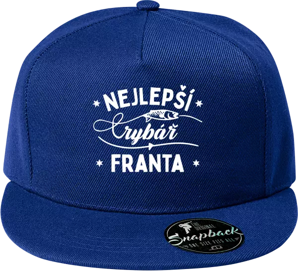 Snapback kšiltovka Nejlepší rybář se jménem