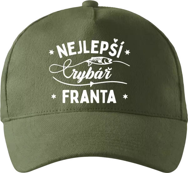 Kšiltovka Nejlepší rybář se jménem