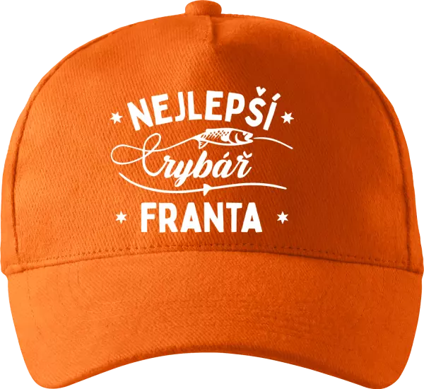 Kšiltovka Nejlepší rybář se jménem