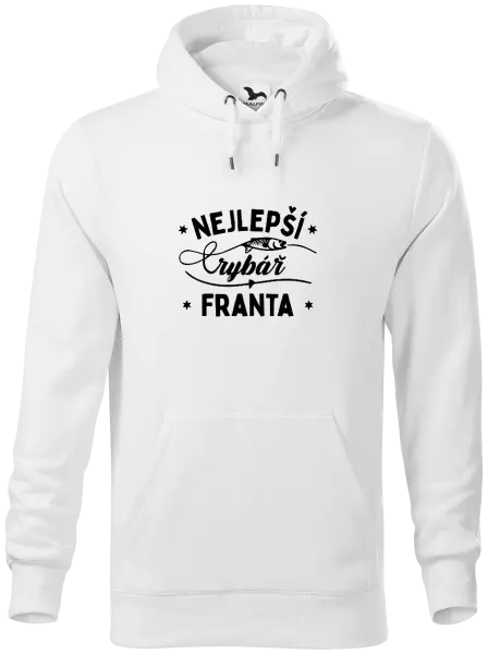 Pánská mikina Nejlepší rybář se jménem