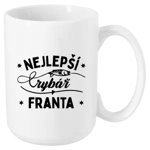 Hrnek Nejlepší rybář se jménem