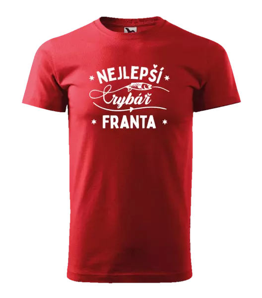 Pánské tričko Nejlepší rybář se jménem