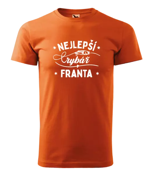 Pánské tričko Nejlepší rybář se jménem