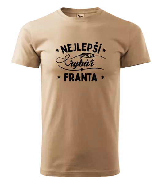 Pánské tričko Nejlepší rybář se jménem