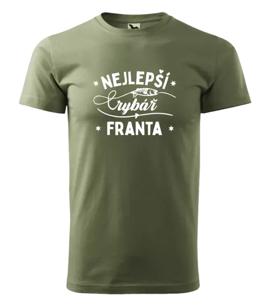 Pánské tričko Nejlepší rybář se jménem