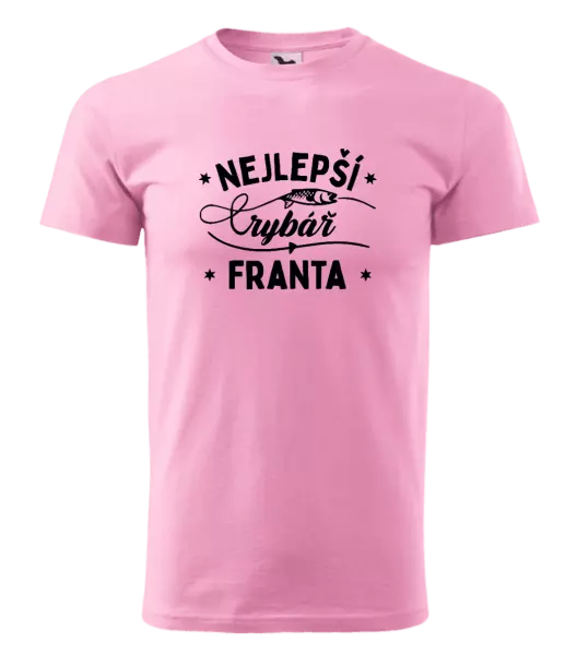 Pánské tričko Nejlepší rybář se jménem