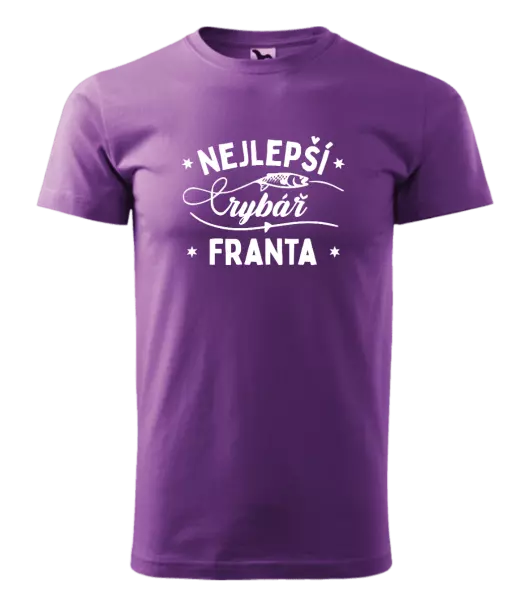 Pánské tričko Nejlepší rybář se jménem