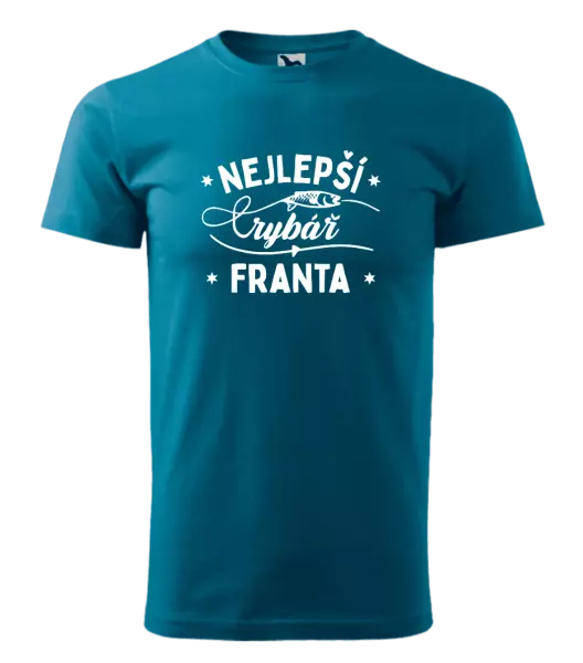 Pánské tričko Nejlepší rybář se jménem