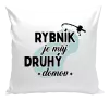 Polštář Rybník je můj druhý domov