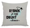 Polštář Rybník je můj druhý domov