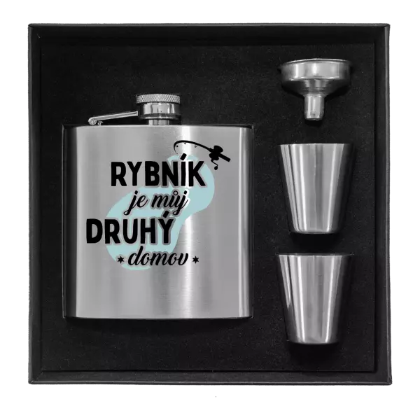 Placatka v krabičce Rybník je můj druhý domov