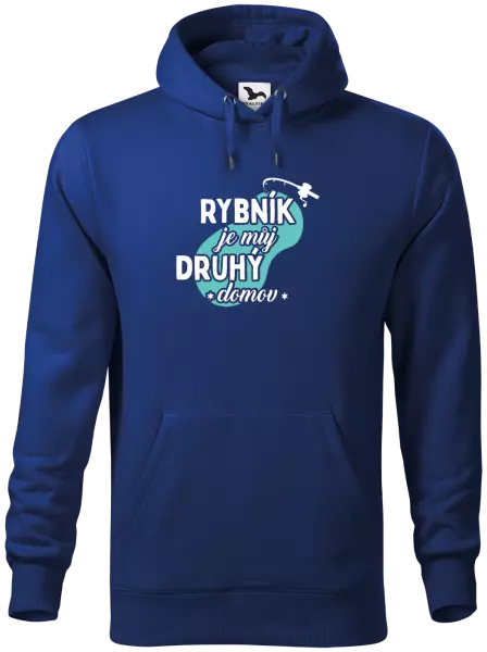 Pánská mikina Rybník je můj druhý domov