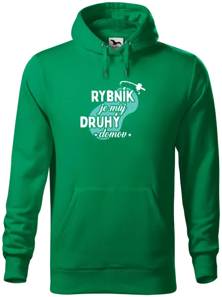 Pánská mikina Rybník je můj druhý domov