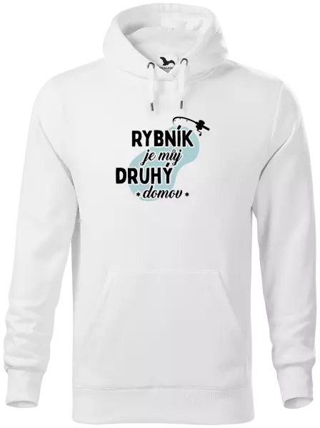 Pánská mikina Rybník je můj druhý domov