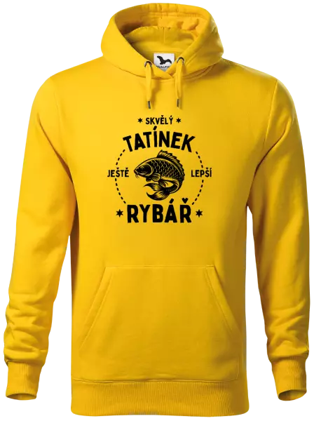 Pánská mikina Skvělý tatínek a ještě lepší rybář