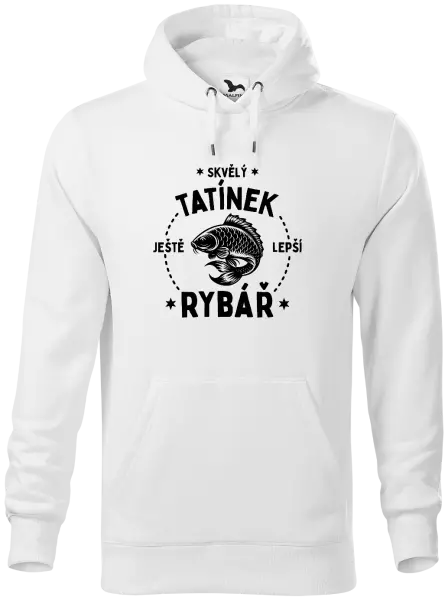 Pánská mikina Skvělý tatínek a ještě lepší rybář