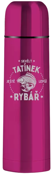 Termoska Skvělý tatínek a ještě lepší rybář
