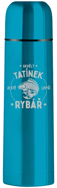Termoska Skvělý tatínek a ještě lepší rybář